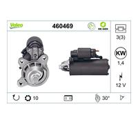VALEO Starter 458448 für FORD