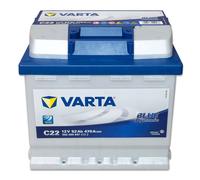 Varta BLUE Dynamic 552 400 047 3132 C22 12Volt 52Ah 470A/EN Autobatterie 7,50 EUR Pfand
