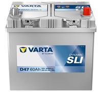 Starterbatterie Varta SLI Dynamic 12V 60Ah 560410054 K262 D47