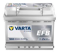 Starterbatterie Varta SLI EFB 12V 60Ah Start-Stop 560500064 K262 N60
