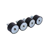 Starterrelais, Qiilu Silentblock M8, 4x M8 M6 Gummilager Stoßdämpfer Anti Vibration Silentblock Spulen(VD30*20 M8*23)