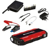 Starthilfegerät EINHELL "»CE-JS 12«", rot (rot, schwarz), 19 V 3.700mAh, Akkumulatoren, 3 x 3700 mAh (60813906-0) rot, schwarz