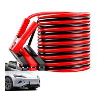 Starthilfekabel Auto - Überbrückungskabel Auto, Motorrad Starterkabel - Kupferkabel mit Krokodilklemmen für 12V & 24V Batterien, Pannenhilfe für PKW & LKW, Starthilfe Zubehör