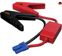 Starthilfekabel, Starthilfekabel mit Klemmen 12V Auto Starthilfe Powerbank EC5