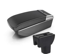 Staufach in der Mittelarmlehne, für passend für Suzuki Ignis. Das Staufach wurde durch die Erhöhung der Mittelarmlehne in den Innenraum integriert und bietet so mehr Stauraum in der Mittelkonsole