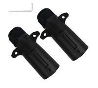 Stecker für Anhänger, LKW, 2 Stück, Anschluss für Anhängerkupplung | Ersatzteile für Bremslichter, Rückwärtsgang, Blinker, Rücklicht, Fahrzeug, LKW, Wohnwagen, Bauernhof