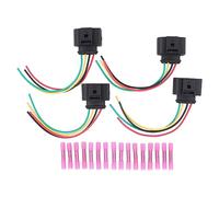 Stecker Zündspule Kabelbaum Reparatursatz für Passat Transporter T5 Golf 4 Golf 6 Shar-an Ti-guan Touareg A3 8P A4 B8 A5 A6 4F A8 Q3 Q5 Q7 R8 TT Astra H Zafira B Ibiza Leon Fabia Oc-tavia Rapid Superb