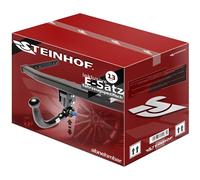 STEINHOF Anhängerkupplung abnehmbar für Mercedes-Benz GLC C253 / Coupe 09.2016-06.2019 + 13-pol fahrzeugspezifischer Elektrosatz, M-180@21040530