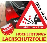 Steinschlagfolie Lackschutz Türkantenschoner Lackschutzfolie Klar 130 x 30 cm