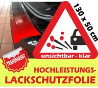 Steinschlagfolie Lackschutz Türkantenschoner Lackschutzfolie Klar 130 x 50 cm