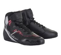 Stella Faster 3 RideKnit Shoes Damen Motorradschuhe Schwarz Silber Pink, 37.5 EU 37.5 EU schwarz silber diva pink