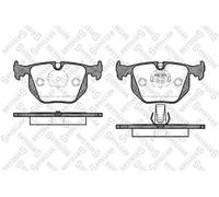 STELLOX Bremsbelagsatz Bremsbeläge Satz hinten für BMW X3 X5 Land Rover Range