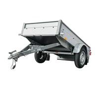 Stema Kippanhänger BASIC 750 (Nutzlast: 615 kg, Einachser, 201 x 108 x 33 cm, Ungebremst)