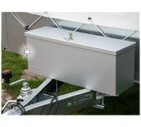 STEMA, Anhänger-Deichselbox silberfarben