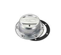 Stemco 352-4009 Radkappe aus massivem Aluminium, Fett/belüftet, 1 Stück