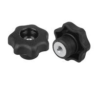 Sterngriff, M10, Ø 50 mm, für Schraubfitting in Airlineschiene - 4er Set