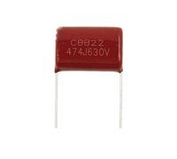 Steuerkreise 10 Stück 630V474J 0,47 UF 470NF Pitch 20 mm 630 V 474 CBB Polypropylen-Folienkondensator