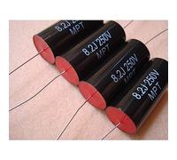 Steuerkreise MPT 250 V 8,2 UF Audio-Lautsprecher, spezieller Frequenzteiler, Kupferfuß, elektrodenloser Audio-Kondensator, 2 Stück