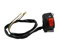 Steuerschalter für Motorradlenker 7/8 "Motorrad Lenker Nebelscheinwerfer Horn Start Kill Schalter EIN AUS-Taste 12 V Motor Zubehör Motorrad Ausrüstungen