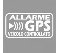 StickersLab - Aufkleber mit GPS-Alarm, Diebstahlschutz, zur Verhinderung von Diebstahl für Auto, Motorrad, LKW, Wohnwagen (Menge: 10 Stück (6 x 3 cm)