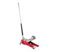 STIER Hydraulik Rangier-Wagenheber, belastbar mit 2,5 Tonnen, Autowagenheber, aus Aluminium, sehr geringe Unterfahrtiefe