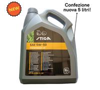 STIGA Öl Für Hydrostat-Getriebe Traktoren Rasenmäher 5Lt SAE 5W-50