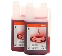 STIHL 2-Takt-Motorenöl HP 2 x 1 Liter Dosierflasche 0781 319 8411
