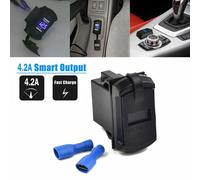 Stilvoll blau digitales Voltmeter 12 V Auto LKW Boot UTV blau LED Ladeger?t