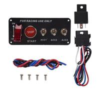 Stineng 12V Auto-ZÜNdschalter Motorstart-Druckknopf 3 Racing Panel Umschalten