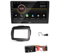 Stinger USB Bluetooth AUX MP3 9 Zoll Autoradio für Jeep Renegade 2014-2023