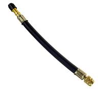 Stix 1x Gummi Ventilverlängerung Textilmantel Ventil Verlängerung Flexibel 180mm