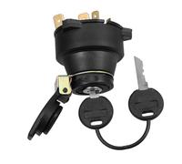 STOBAZA Zündschalter mit Schlüssel für Traktor Robustes Zündschloss Einfache Montage Verbesserte Leitfähigkeit Langlebiger Universeller Motorstartschalter