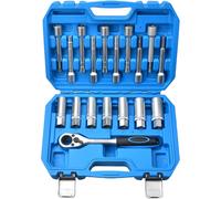 Stoßdämpfer Nuss Werkzeugset 1/2 Zoll Antrieb Federbein Domlager Schraubensatz