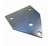 Stoßdämpferhalter 110 x 130mm für PKW Anhänger