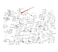 Stoßdämpferrohr rechts Kymco CV3 550 OEM 46300-AGJ5-305