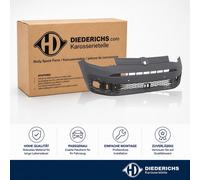 DIEDERICHS Stoßfänger vorne schwarz für VW 2298651