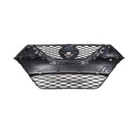 Stoßstange Front Kühlergrille 2016 2017 2018 Für Nissan Für Maxima Schwarze Chrom-Zierleisten Renngrill Wabengrill Frontstoßstange Grill Autozubehör Kühlergrill