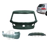 Stoßstange hinten für VW Golf 6 VI 5K1 2008-2012 Heckklappe Diffusor 3 Teile