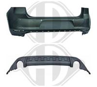 Stoßstange hinten für VW Golf 7 VII GTI 5G 2012-2017 6x PDC Diffusor Heckspoiler