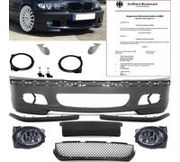 FACELIFT Stoßstange vorne SPORT +Nebel für M-Paket II passt BMW E46 01-05 +ABE