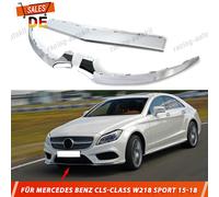 3× Für Mercedes Benz W218 CLS Stoßstange Zierleiste Vorne Links Rechts Chrom DE