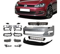 Stoßstange vorne 4x PDC für SRA + Gitter Zubehör passt für VW Golf 7 ab 12-17