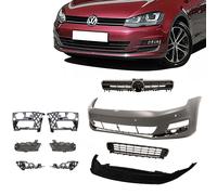 Stoßstange vorne 4x PDC ohne SRA + Gitter Zubehör passt für VW Golf 7 ab 12-17