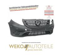 DIEDERICHS Stoßstange Dunkelgrau Vorne (1668150) für Mercedes-Benz Vito Marco