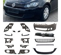 Stoßstange vorne für SRA 4x PDC + Gitter Zubehör passt für VW Golf 6 ab 08-12