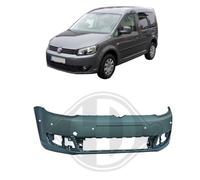 Stoßstange vorne für VW Caddy 2K 2010-2015 Stoßfänger 6xPDC grundiert Diederichs