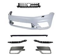 Stoßstange vorne ohne PDC für SRA + Gitter + Zubehör passt für VW Caddy 15-20