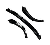 Stoßstangenlippe vorne Für 5 Series G30 G31 Lci Für Sport 520i 530i 530e 540i 2017-2020 Spoiler Tuning Auto Vorderen Stoßfänger Lip Diffusor Frontstoßstange Lippe(Gloss Black)