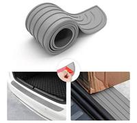 Stoßstangenschutz Gummi selbstklebend kratzfest Autos SUVs Grau 90x7cm