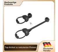 Eufab Strap Rahmenhalter kurz Ø 25+30mm abschließbar für Fahrräder und E-Bikes